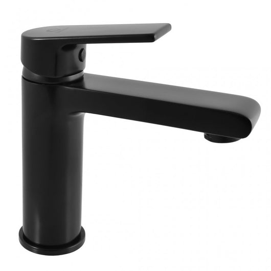 Miscelatore lavabo COLORADO in ottone nero senza sifone H. 16,2cm