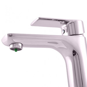 Miscelatore economico per lavabo VLTAVA in ottone cromato senza sifone