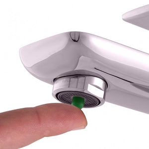 Miscelatore lavabo economico VLTAVA in ottone cromato con pop-up