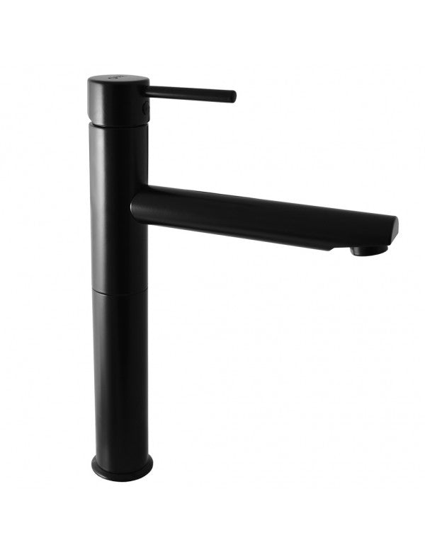 Miscelatore lavabo SEINA alto 30,6 cm in ottone nero