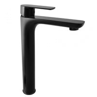 Miscelatore lavabo alto VLTAVA in ottone nero 31,5 cm