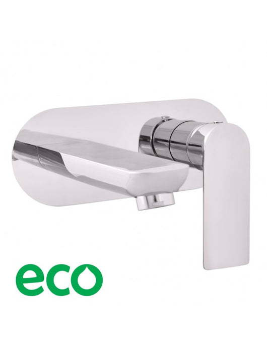 Miscelatore lavabo a parete NIL in ottone cromato