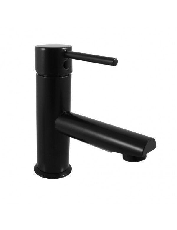 SEINA miscelatore lavabo senza sifone in ottone nero