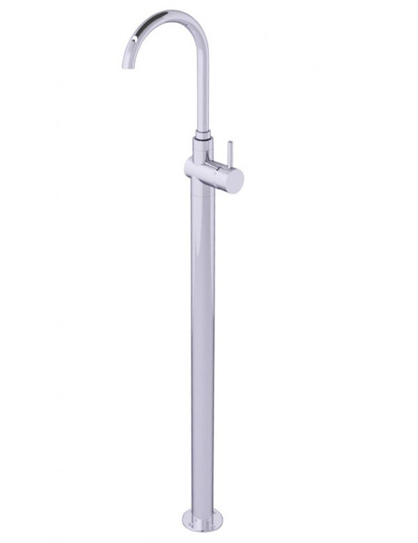 SEINA miscelatore lavabo a colonna in ottone cromato H.