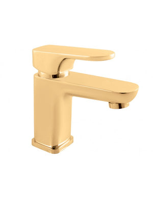 Miscelatore lavabo YUKON in ottone dorato