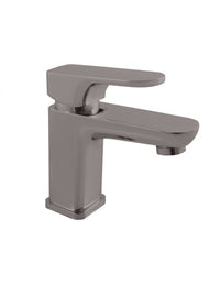 Miscelatore lavabo YUKON in metallo spazzolato grigio ottone