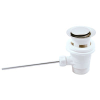 Miscelatore lavabo ZAMBEZE con sifone in ottone cromato