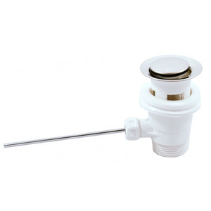 Miscelatore lavabo ZAMBEZE con sifone in ottone cromato