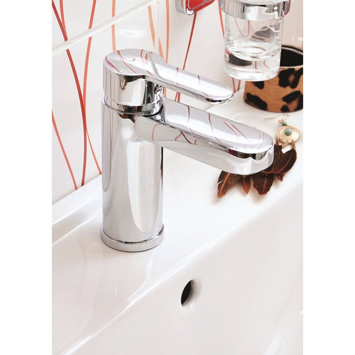 Miscelatore lavabo ZAMBEZE senza sifone in cromo