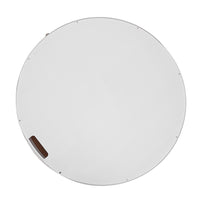 Mitra - Doccia da giardino con getto regolabile, doccia pedana a pavimento con pedale Ø 70 cm