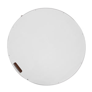 Mitra - Doccia da giardino con getto regolabile, doccia pedana a pavimento con pedale Ø 70 cm