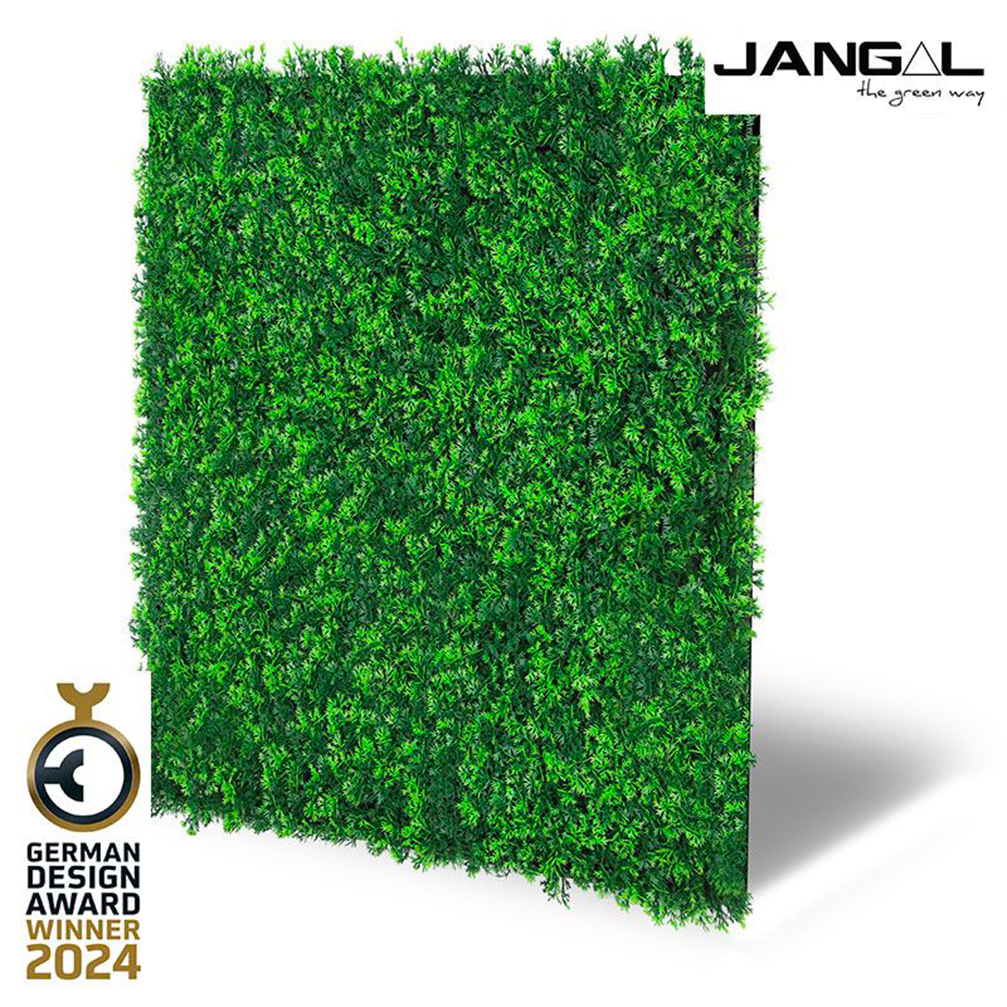 JANGAL Pannelli acustici Modulabili in FLORA sintetica ULTRAREALISTICA 52x52cm mod. DESIGN GRASS