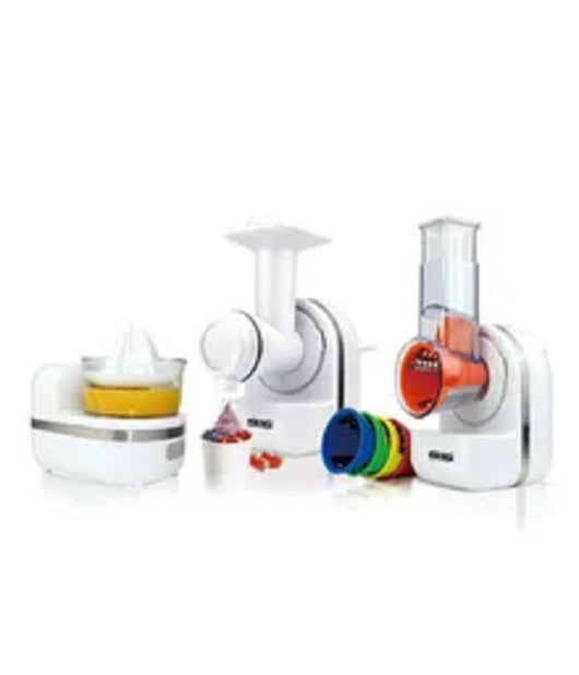 Mixer 3 In 1 Robot Da Cucina Succo Marmellata Dessert Spremiagrumi 220-240v 150w         