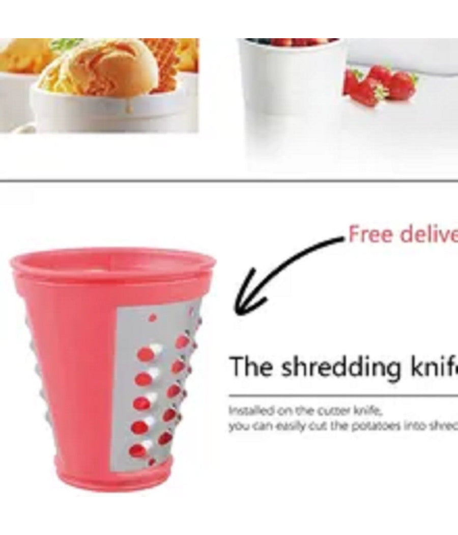 Mixer 3 In 1 Robot Da Cucina Succo Marmellata Dessert Spremiagrumi 220-240v 150w         