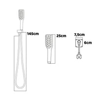 Set Miscelatore Per Doccia Solare Da Giardino