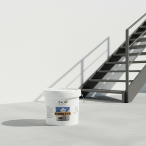 Fibrofond l fondo acrilico bianco per supporti interni ed esterni *** formato 5 lt, confezione 1