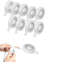 Kit nastro isolante in pvc autoestinguente multicolore per impianti sicuri *** colore bianco, dimensioni 25 mm x 25 m...