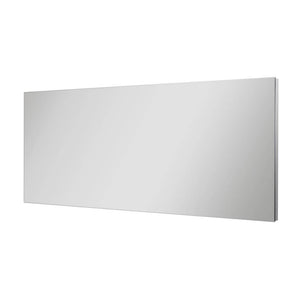 Composizione Bagno Sospesa 100cm Con Cassetto, Vano a Giorno, Specchio e Lampada - Laccato Bianco Opaco + Pensile Grigio Chiaro