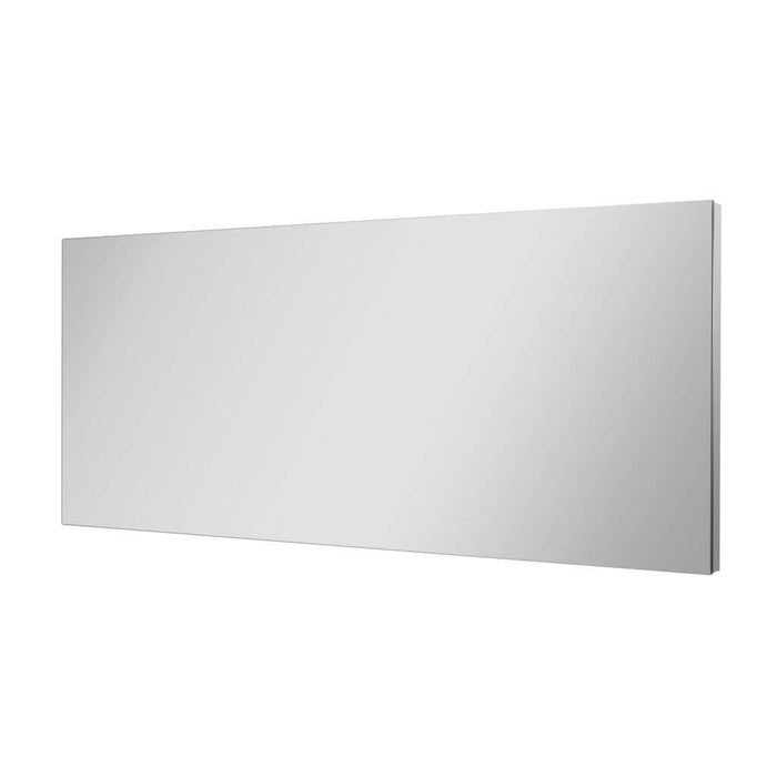 Composizione Bagno Sospesa 100cm Con Cassetto, Vano a Giorno, Specchio e Lampada - Laccato Bianco Opaco + Pensile Grigio Chiaro