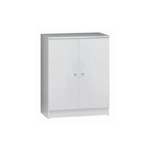Mobile 2 Ante Kit Bianco Lisco cm 62x34x80h - Sarmog