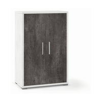 Mobile 2 Ante Kit Ossido Bianco cm 71x41x110h - Sarmog