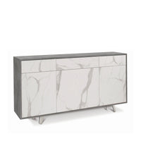 Mobile 3 Ante 3 Cassetti Kit Cemento cm 164x41x92h - Sarmog