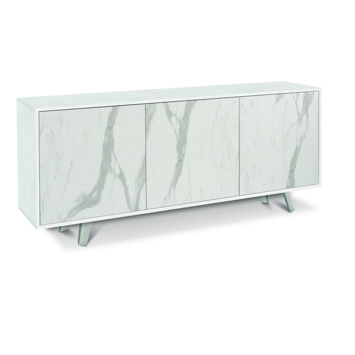 Mobile 3 Ante Kit Ossido Bianco cm 177x41x74h - Sarmog