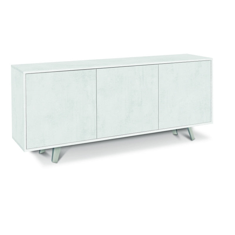 Mobile 3 Ante Kit Ossido Bianco cm 177x41x74h - Sarmog