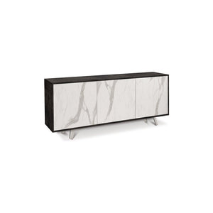 Mobile 3 Ante Kit Ossido Nero cm 177x41x74h - Sarmog