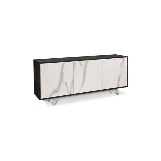 Mobile 3 Ante Kit Ossido Nero cm 177x41x74h - Sarmog