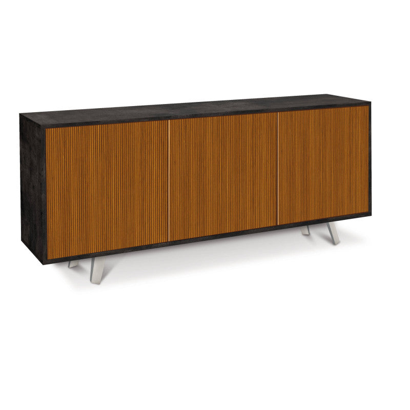 Mobile 3 Ante Kit Ossido Nero cm 177x41x74h - Sarmog