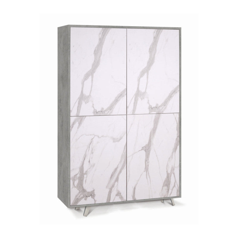 Mobile 4 Ante Kit Cemento cm 108x41x161h - Sarmog