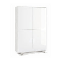 Mobile 4 Ante Kit Ossido Bianco cm 108x41x161h - Sarmog