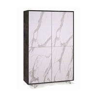 Mobile 4 Ante Kit Ossido Nero cm 108x41x161h - Sarmog