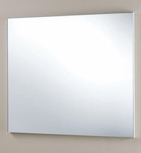 Mobile Bagno 70cm Sospeso Cassetto, Colonna Pensile, Vano a Giorno, Specchio E Lampada - Laccato Bianco Opaco + Ossido