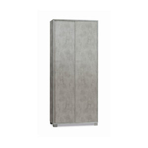 Mobile 2 Ante Scorrevoli Kit Cemento cm 82x42x190h - Sarmog