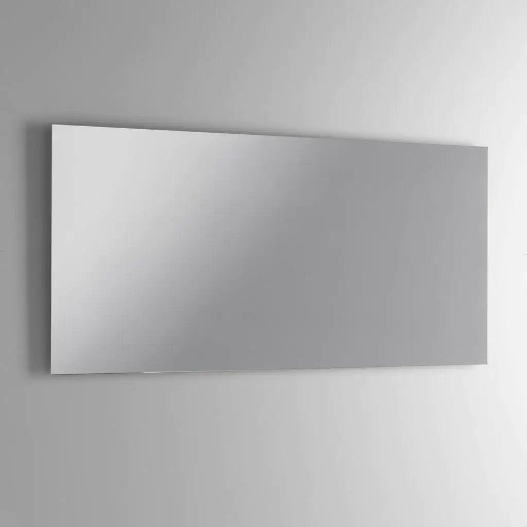 Composizione Mobile Bagno 90cm Sospeso Due Cassetti e Specchio Con Lampada - Rovere Miele
