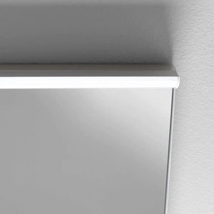 Mobile Bagno Sospeso 120cm Effetto Pietra Con Doppio Lavabo - Bianco Effetto Pietra