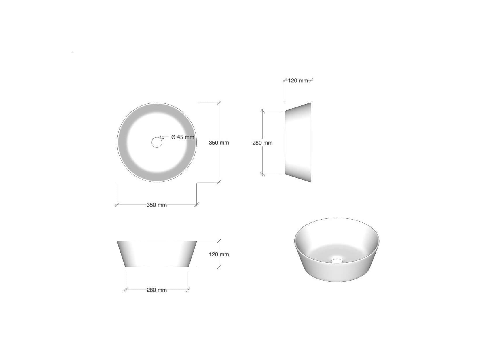 Composizione Bagno 200cm Con Doppio Lavabo, Cassetti E Specchio Con Lampada - Avana Effetto Pietra