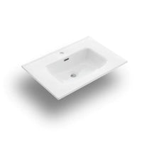 Composizione Bagno Sospesa Effetto Pietra 60cm - Bianco Effetto Pietra