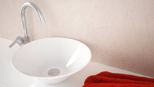 Composizione Mobile Bagno 70cm Sospeso Un Cassetto Specchio E Lampada - Cemento