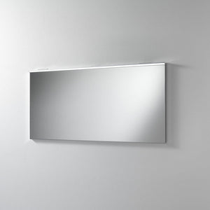 Mobile Bagno 140cm Con Doppio Lavabo, Base Con Cassetto E Specchio Con LED Integrato - Rovere Miele