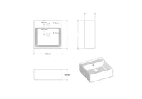 Composizione Bagno 160cm Con Doppio Lavabo, Cassetti E Specchio Con Lampada - Avana Effetto Pietra