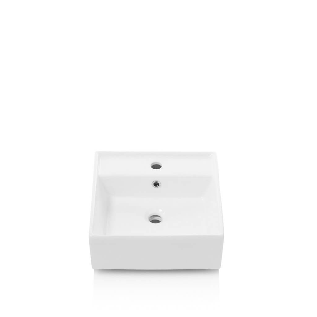 Mobile Bagno 70cm Sospeso Cassetto, Vano a Giorno, Specchio E Lampada - Cemento
