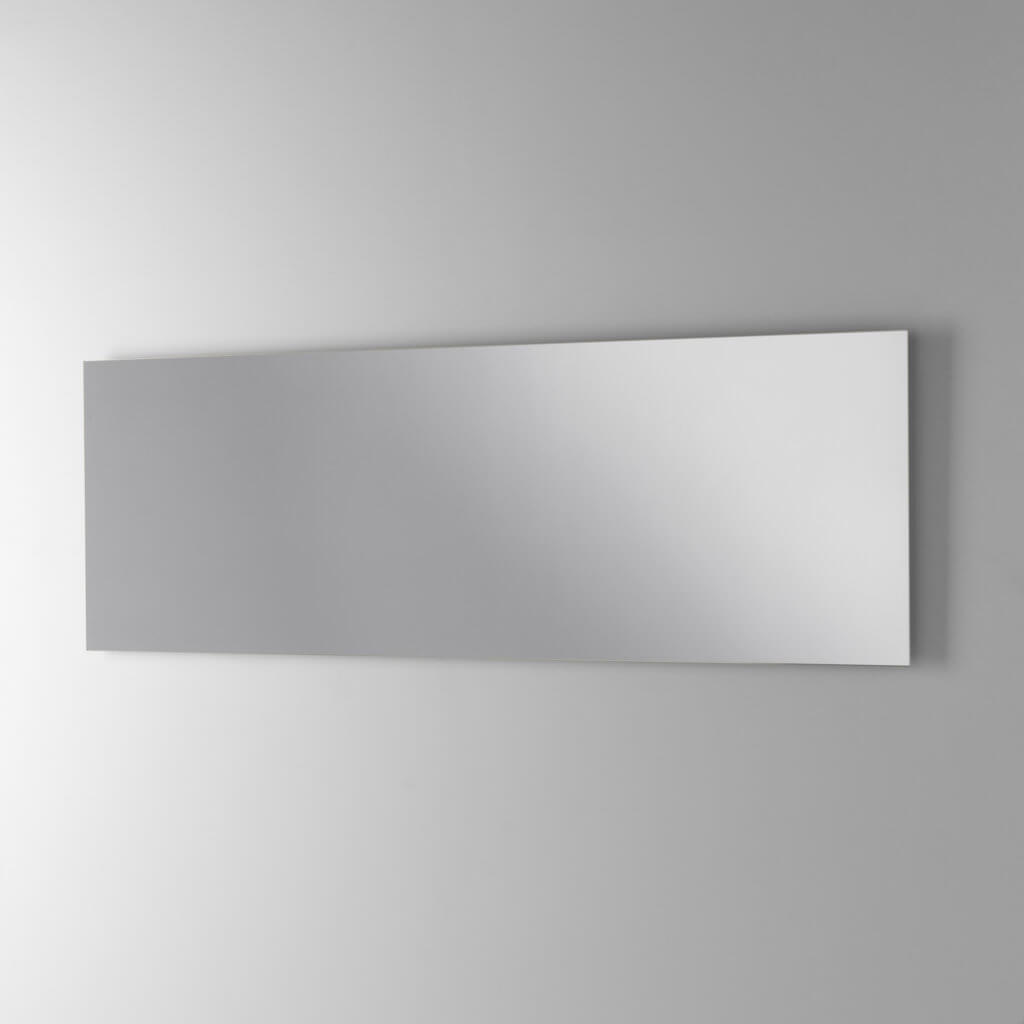 Mobile Bagno 70cm Sospeso Cassetto, Vano a Giorno, Specchio E Lampada - Cemento