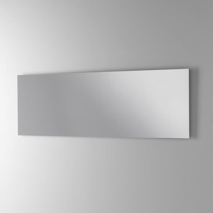 Mobile Bagno 70cm Sospeso Cassetto, Vano a Giorno, Specchio E Lampada - Ossido