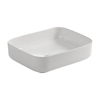 Mobile bagno sospeso con lavabo Ely da appoggio grigio ghiaccio 120x45x12H