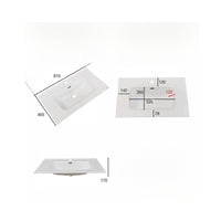 Mobile bagno sospeso Modular colore cashmere con cassetti 80x45x50H