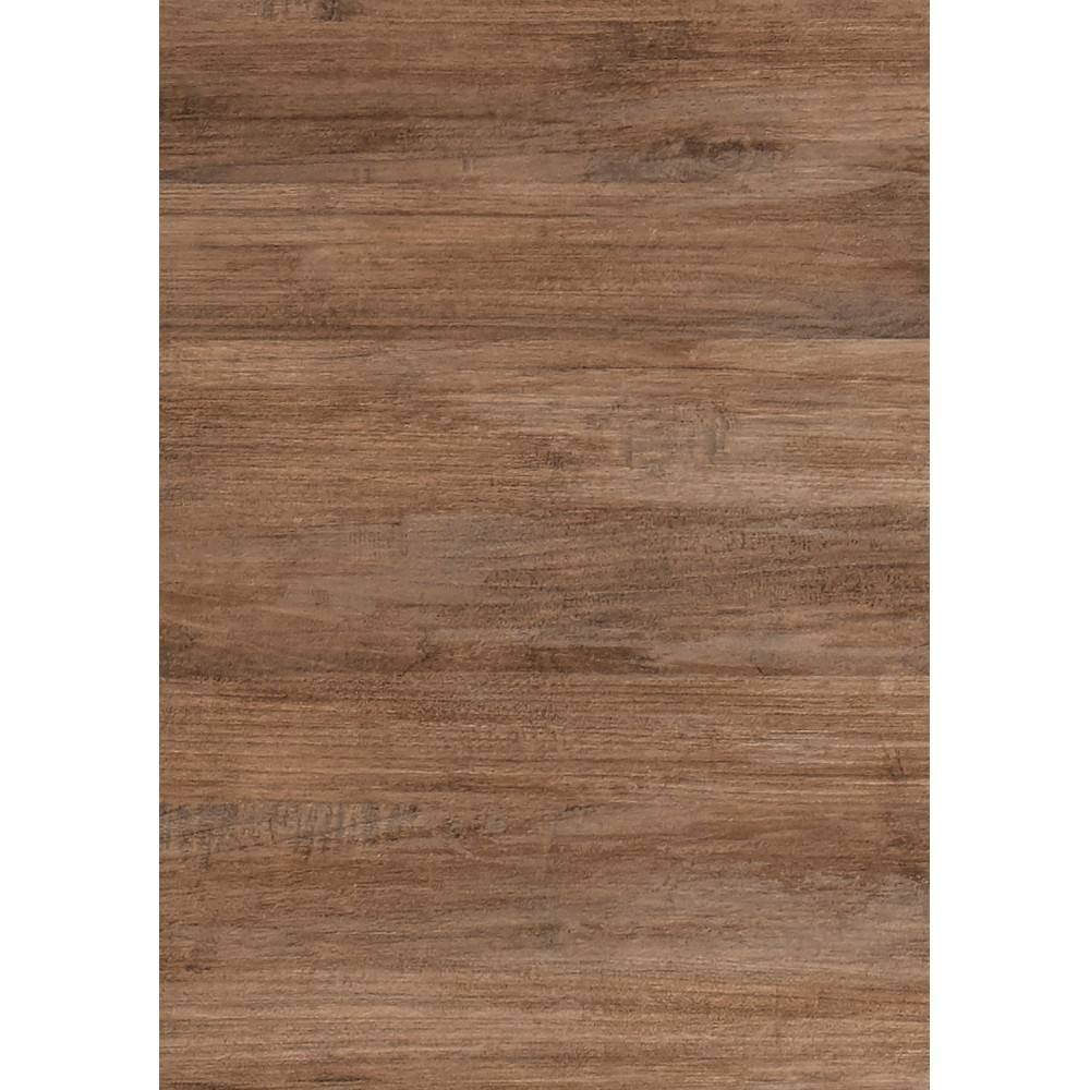 Specchio bagno con pensile e lampada LED Salemi 100x110h colore rovere mercure