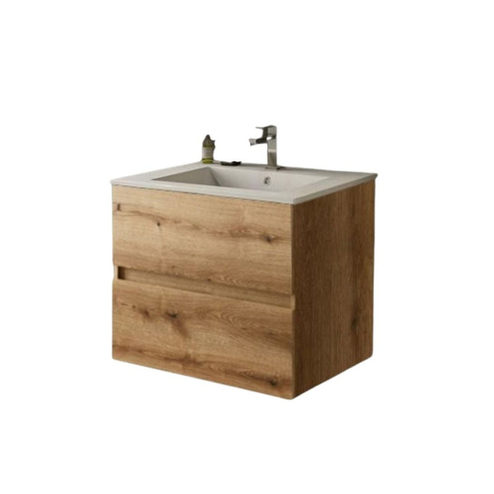 Mobile bagno sospeso Sevilla rovere quercia 60x44.6x52H: eleganza e praticità per un bagno moderno